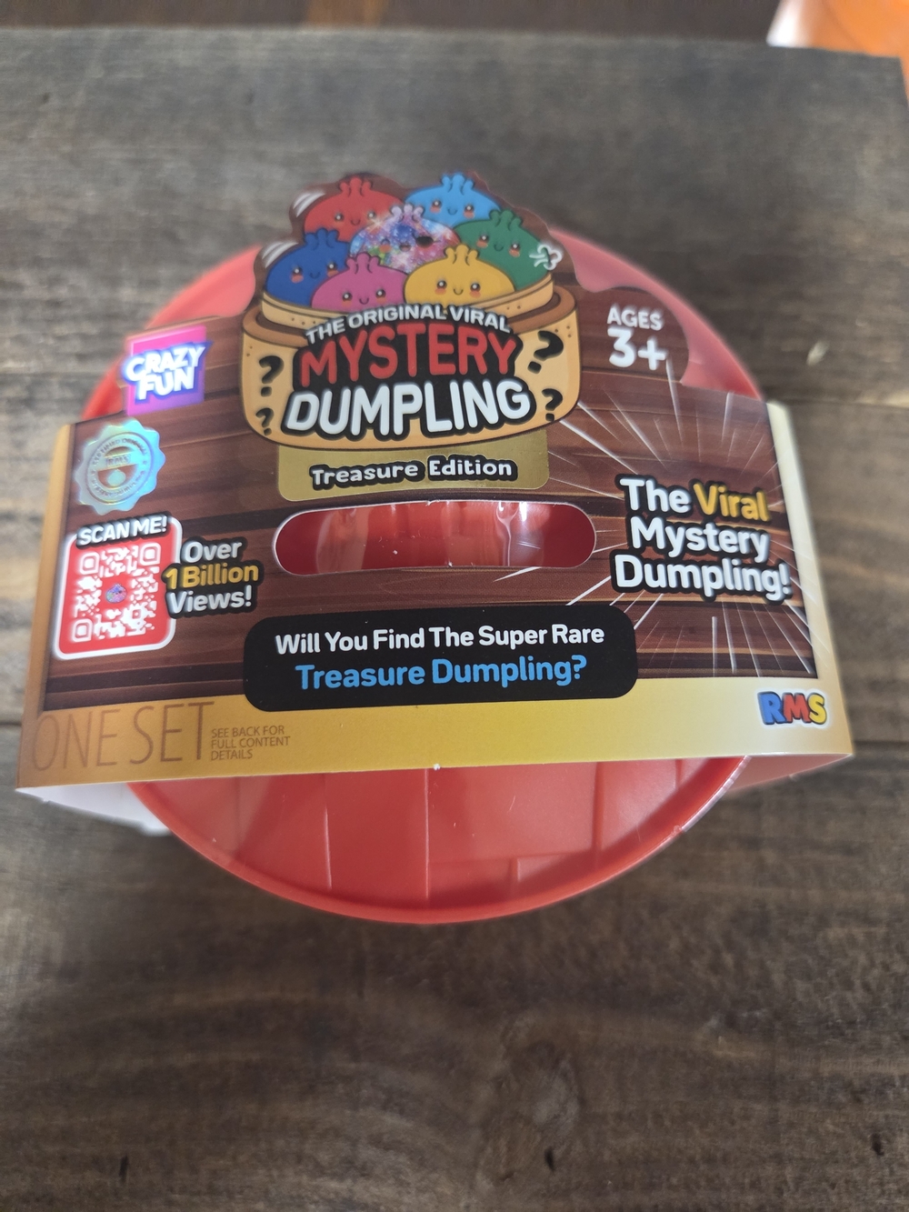 Mystery Dumpling Treasure Edition Surprise Toy - Red by